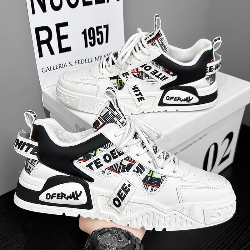 Badminton Shoes - أحذية رياضية جلدية عصرية جديدة للرجال،