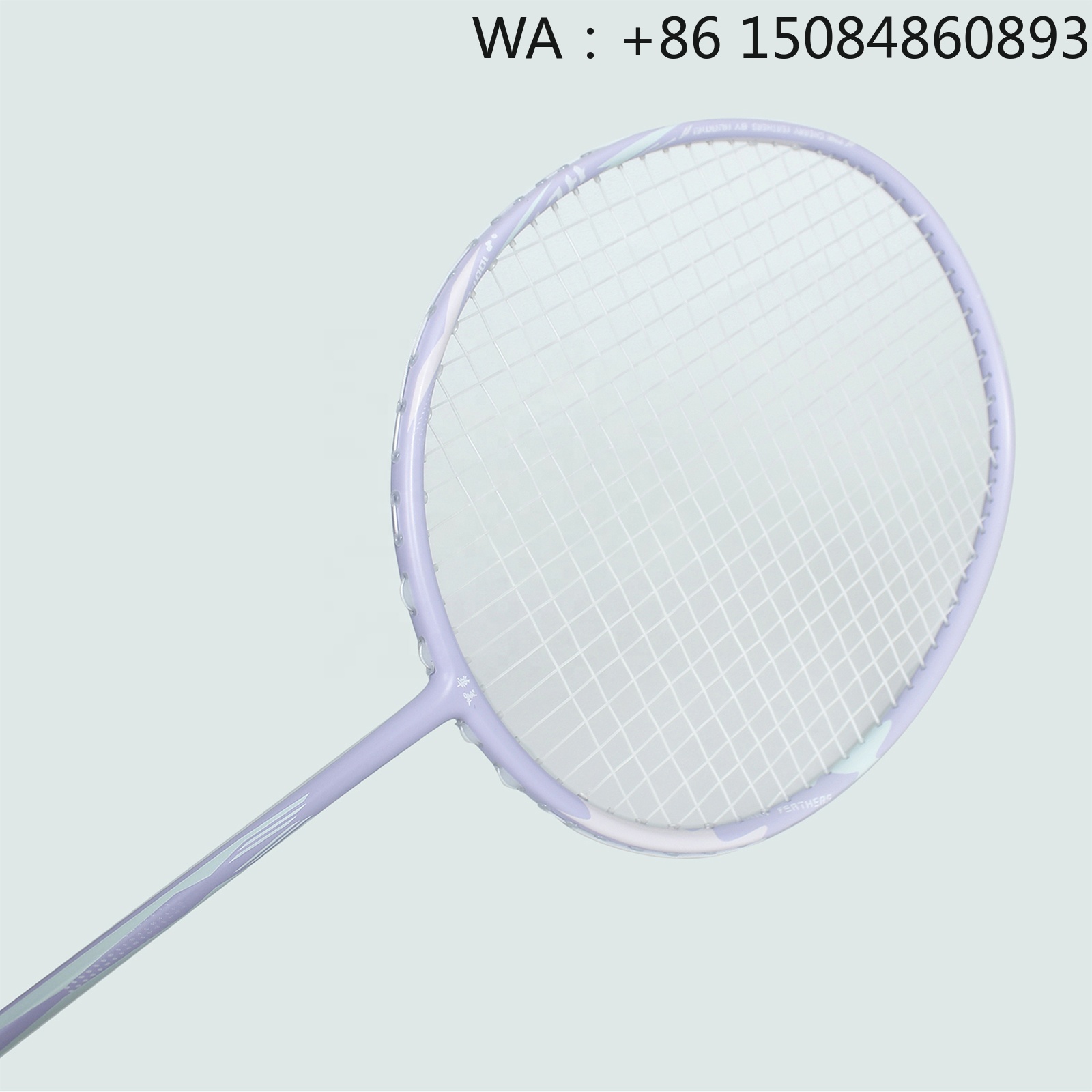 مضرب تنس الريشة من مادة ألياف  - مراجعة Badminton Racket Carbon وسعره