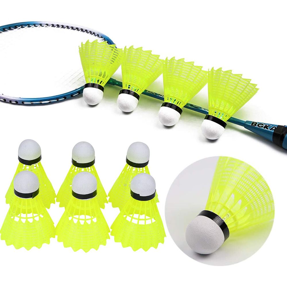 3/6/12 قطعة، كرات تدريب رياضية - مراجعة Feather Shuttlecock وسعره