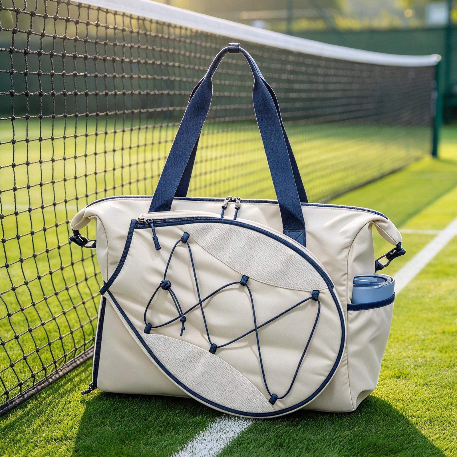 حقيبة تنس نسائية تتسع لمضربين، - مراجعة Badminton Shoes وسعره