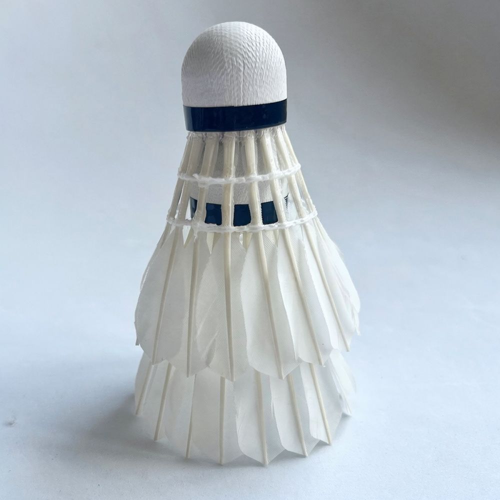 كرة بادمنتون احترافية مصنوعة م - مراجعة Feather Shuttlecock وسعره