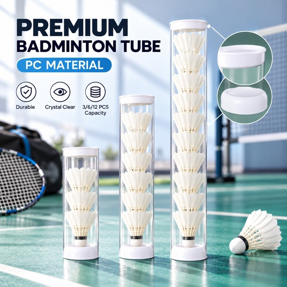حامل كرات الريشة المصنوع من ال - مراجعة Badminton Shuttlecock وسعره