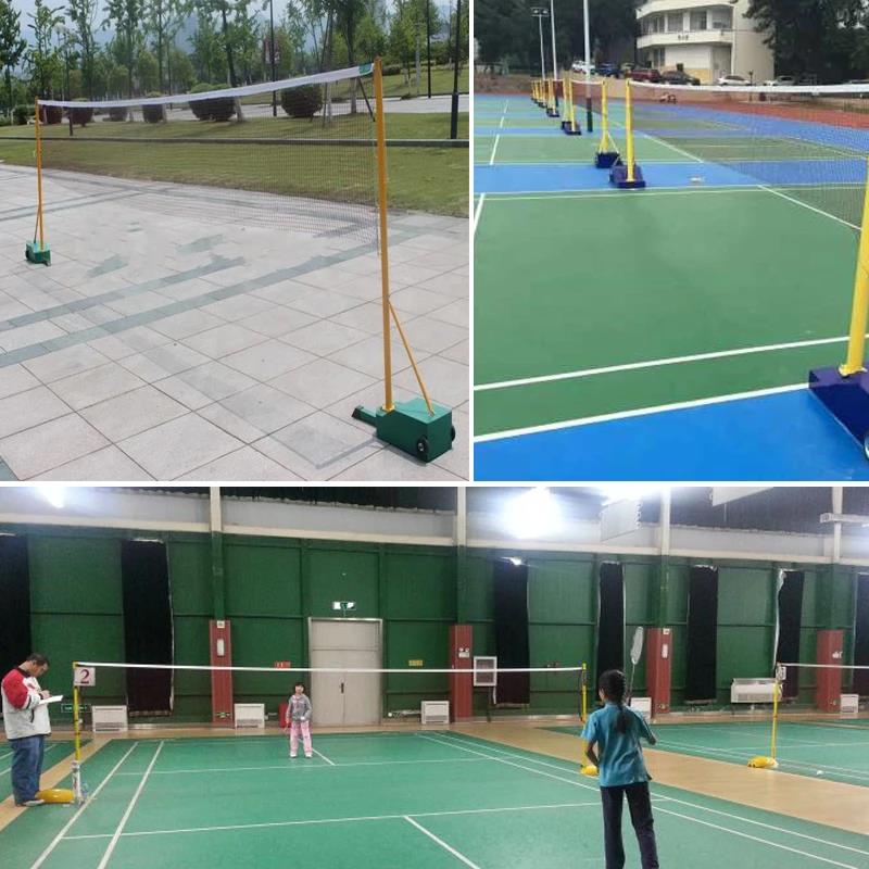 شبكة تدريب احترافية قياسية للر - مراجعة Badminton Net وسعره