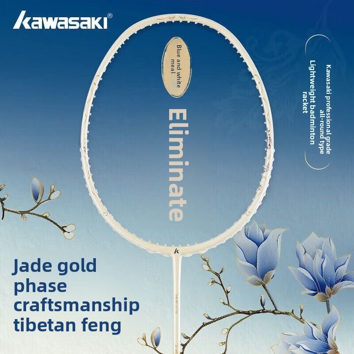 مضرب كرة الريشة من كاواساكي، ت - مراجعة Badminton Racket Carbon وسعره